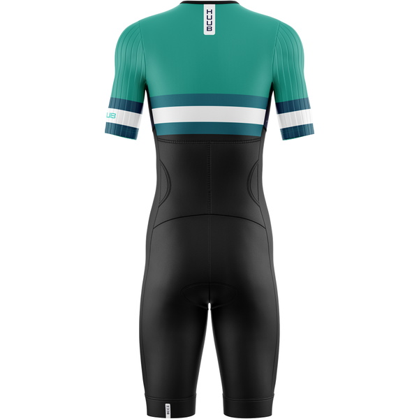 2026 HUUB Womens Tri Band Pro Tri Suit TRIBPTSTG - Teal / Green